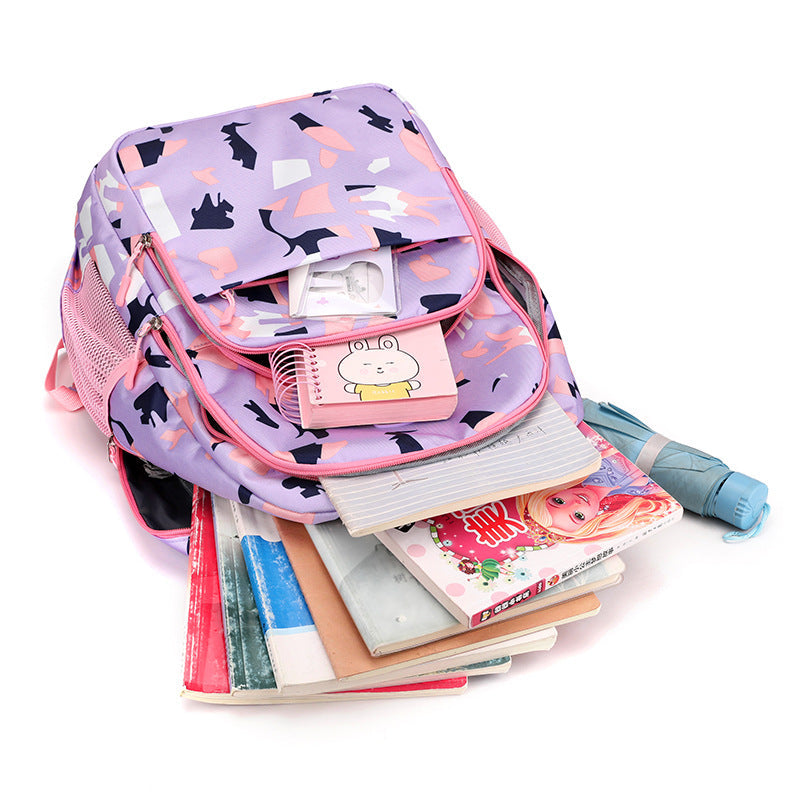 Childrens Backpack Load Reducing And Spine Protecting For Girls