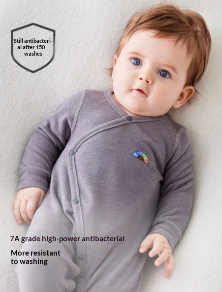 Heat-retaining Baby Onesie Outfit One-month Milestone Warm Underwear