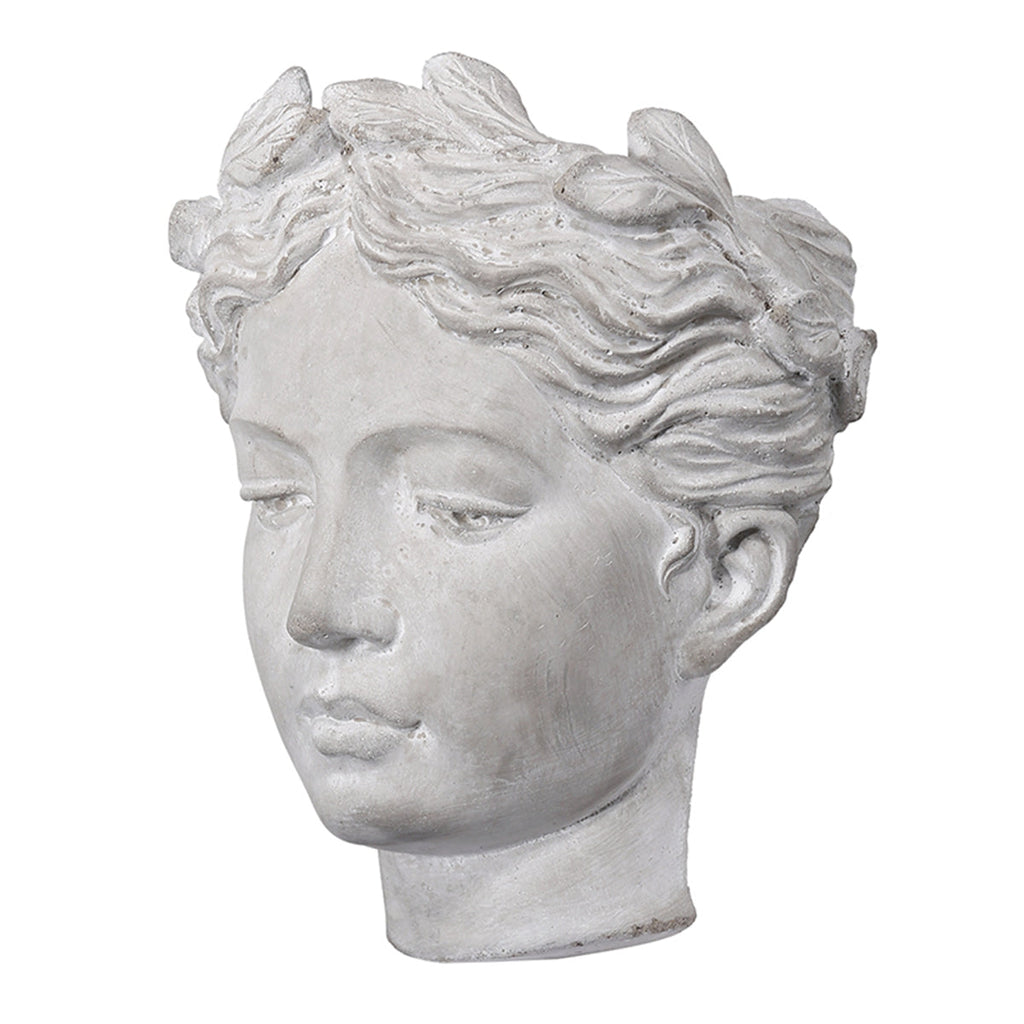 Visage Cement Wall Planter Vase - Small