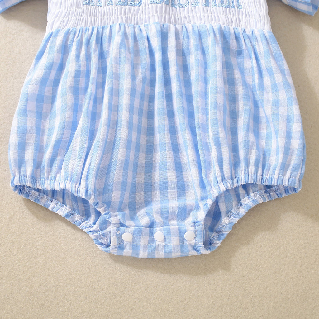 Infant And Toddler Girls Triangular Romper