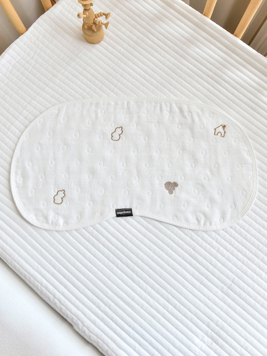 Baby Burp Cloth Shoulder Towel Gauze Pillow And Bib
