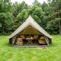 4 Season Bell Tent 16.4FT with Stove Jack - Oxford Fabric