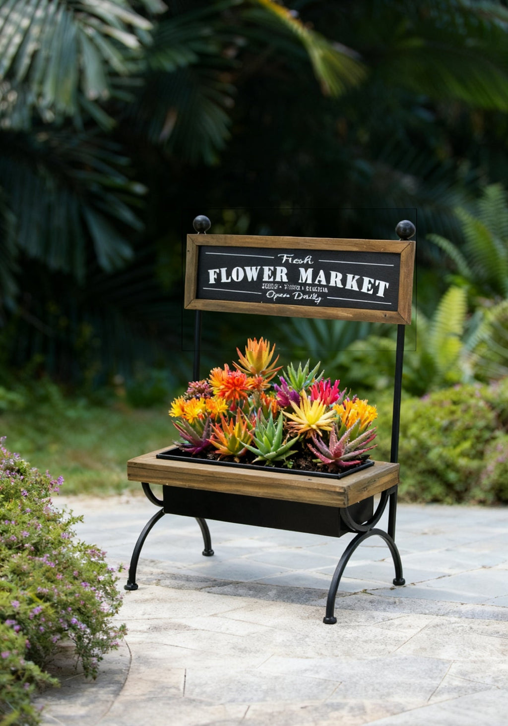 18.9x11x24 Rustic Plant Stand