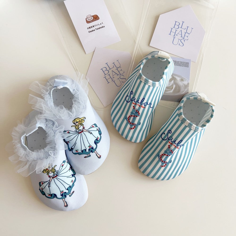 Creative-print Non-slip Soft-soled Shoes For Children