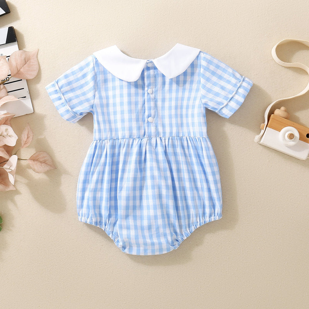 Infant And Toddler Girls Triangular Romper