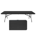 8ft Folding Table for Camping, Picnics, and Parties