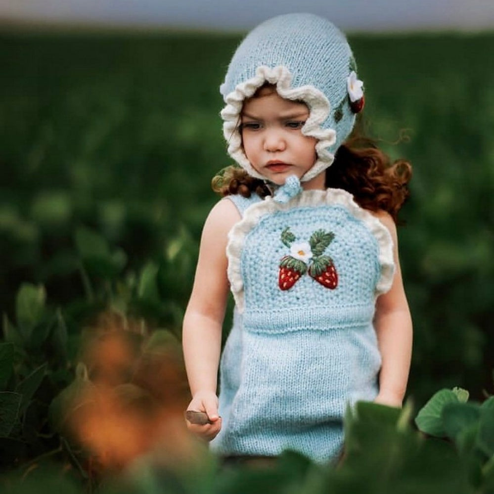 Hand-knitted Wool Yarn Romper Kit For Children