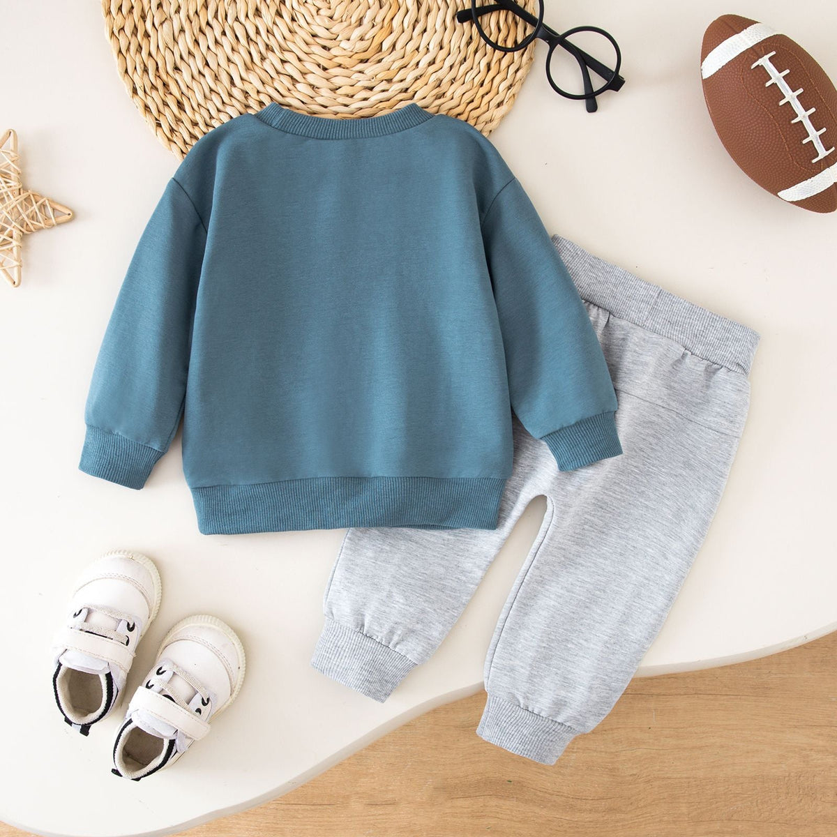 Infant And Toddler Parent-child Casual Outfit Set