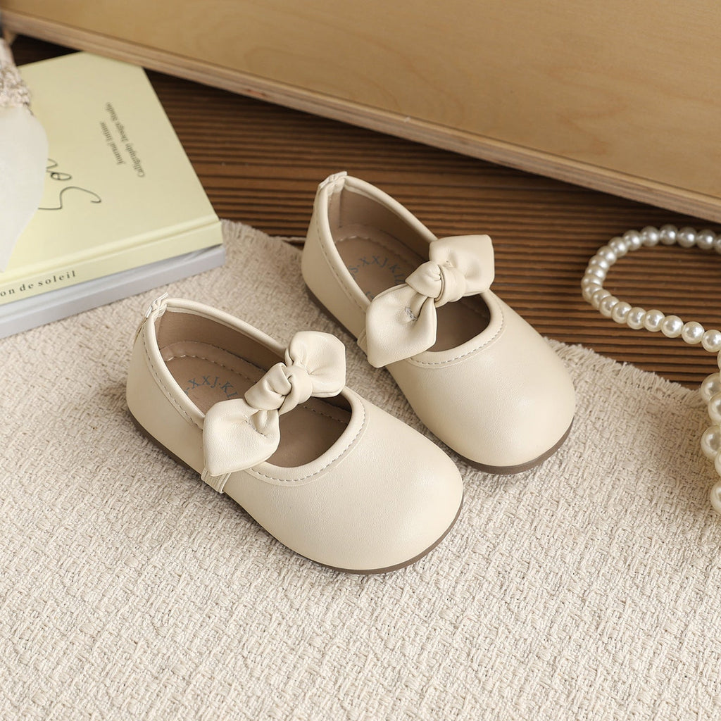 Cute Bow-knot Princess Shoes Soft-soled Performance Shoes