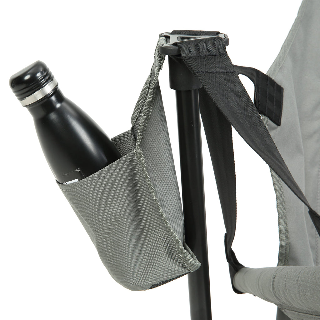 Hammock Camping Chair with Steel Frame - Grey or Black