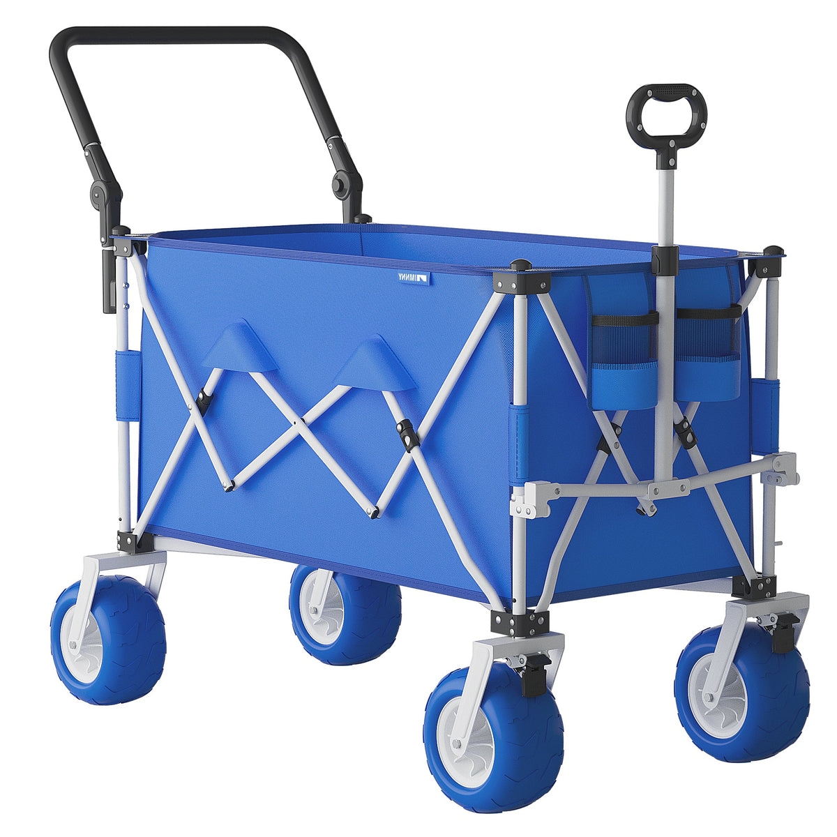 Multi-Functional Push-Pull Folding Wagon Cart