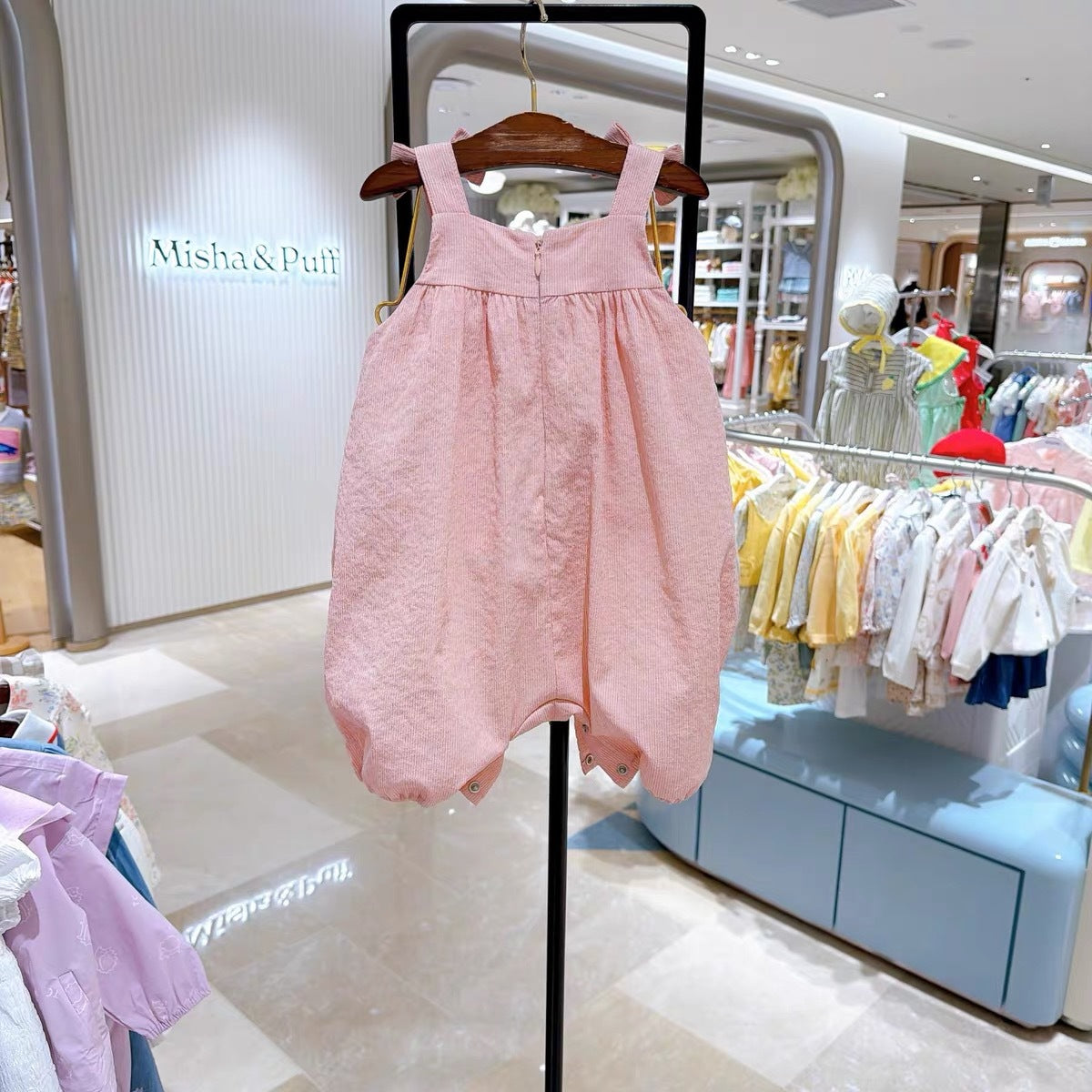 Chocolate-colored Baby Girl Onesie Children's Clothing