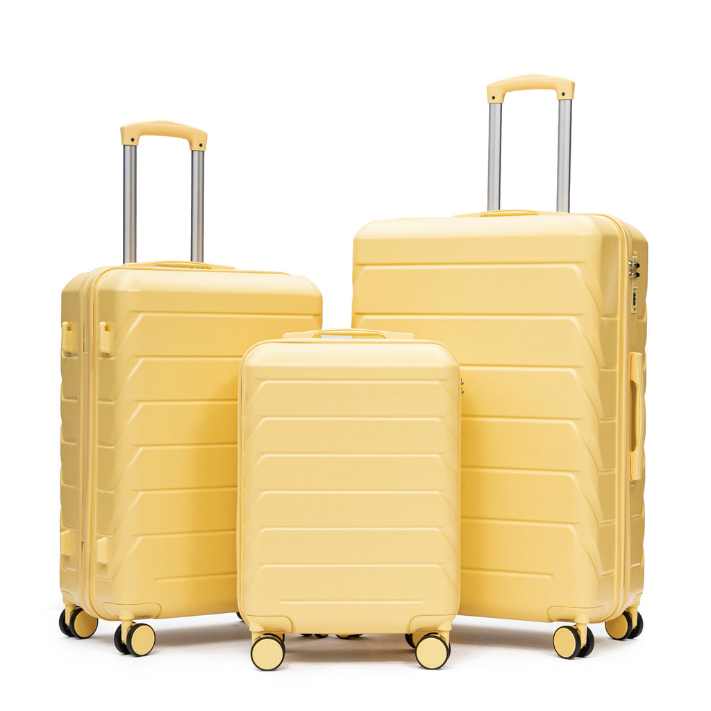 3-Piece Luggage Set (20"/24"/28")