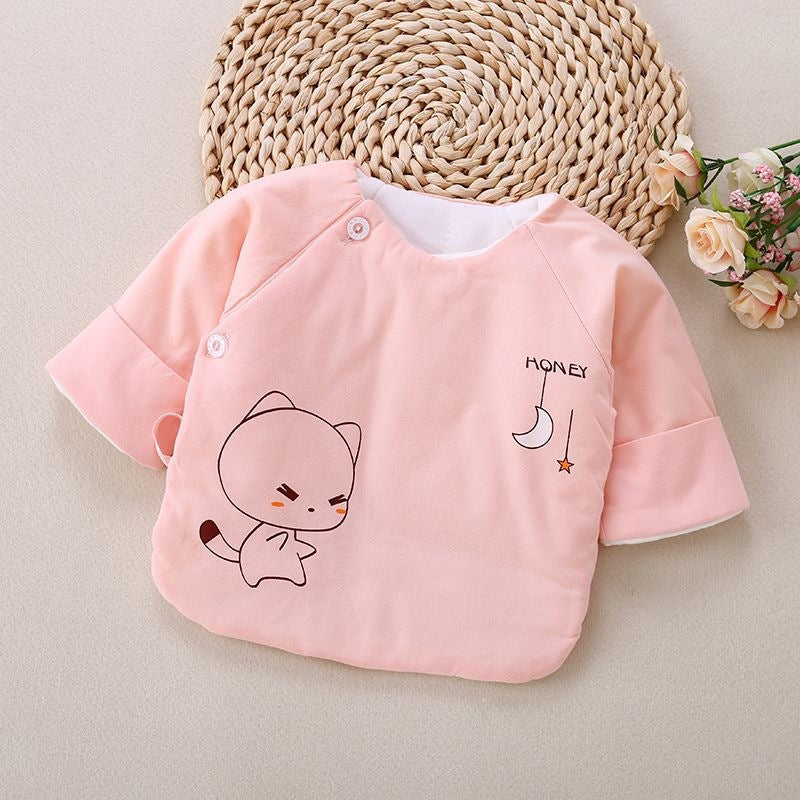Newborn Thin Cotton Half-back Cotton