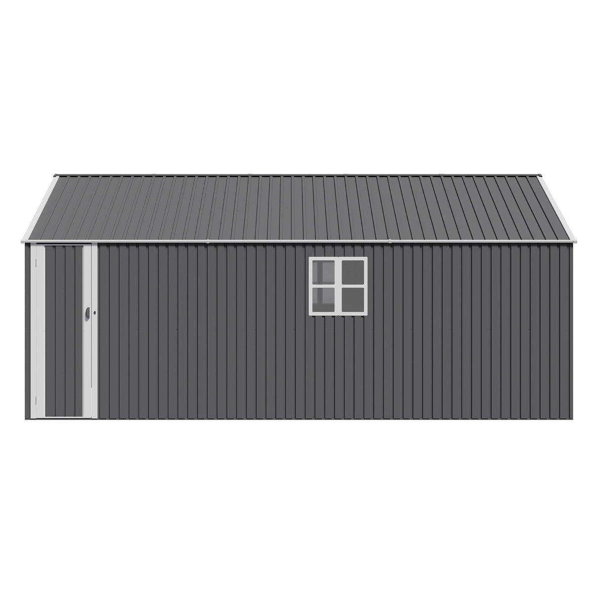 12x20 FT Heavy Duty Metal Garage Shed