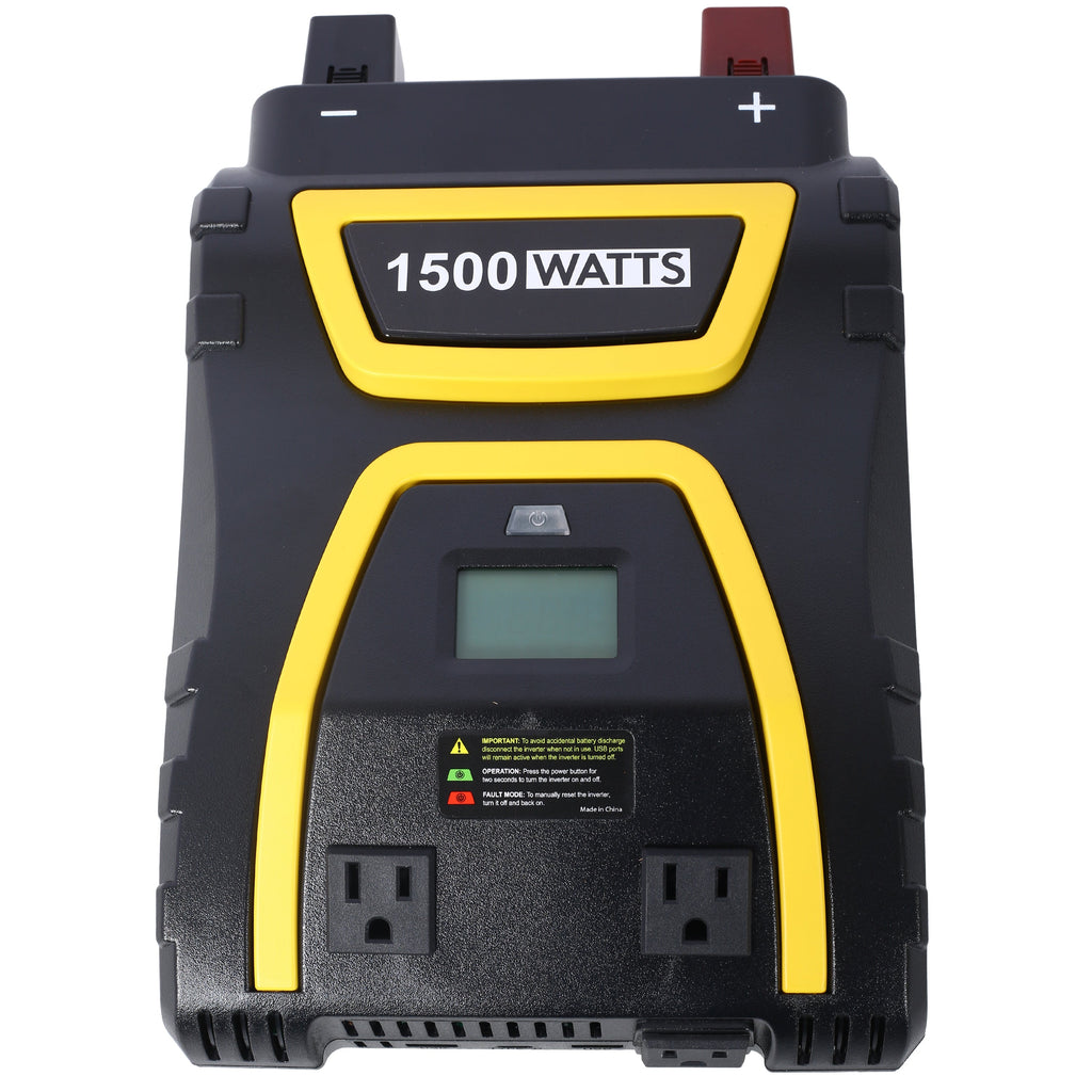 1500 Watts Power Inverter Modified Sine Wave Car LED Display