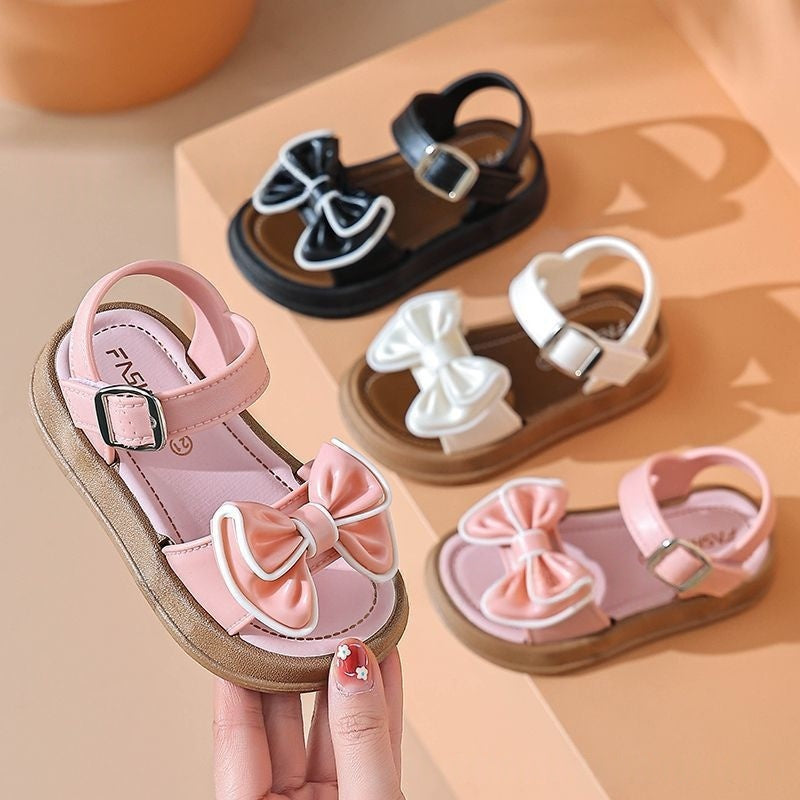 Childrens Fashionable Casual Flat Sandals For Girls