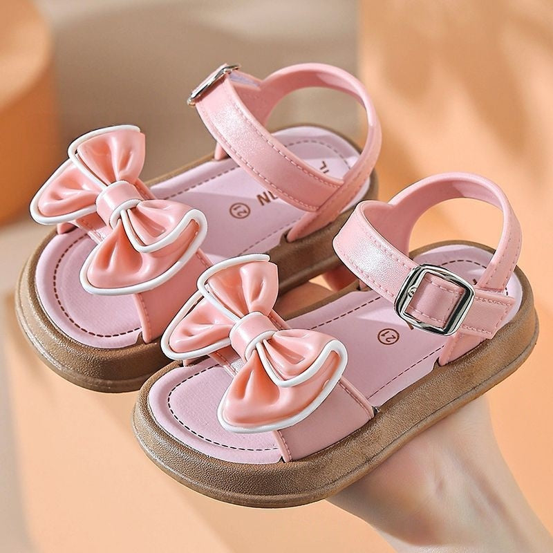 Childrens Fashionable Casual Flat Sandals For Girls