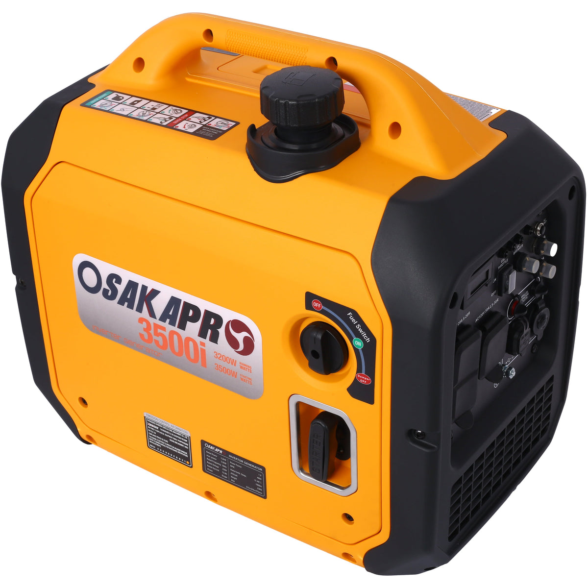 3500 Watt Portable Inverter Generator with Aluminium Housing - Default Title