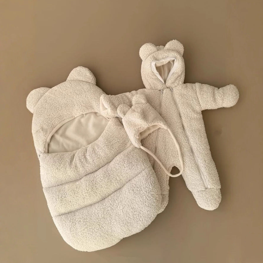 Infant And Toddler Onesie With Footed Design