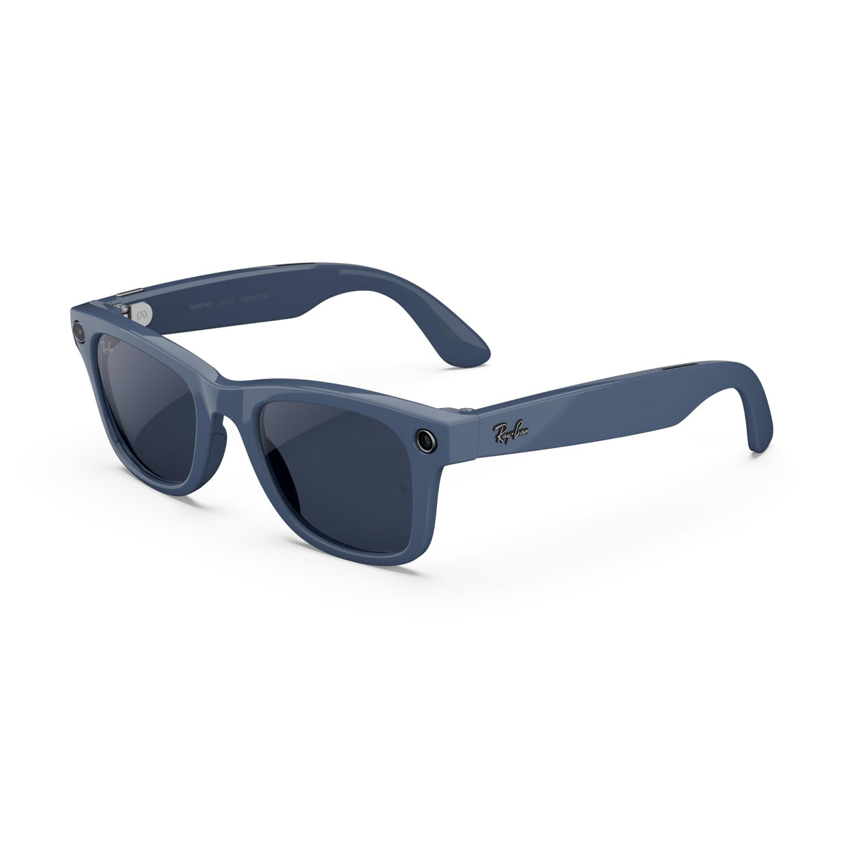 Meta Ray-Ban (Gen 2) Wayfarer Smart AI Glasses, Matte Black, Transitions®