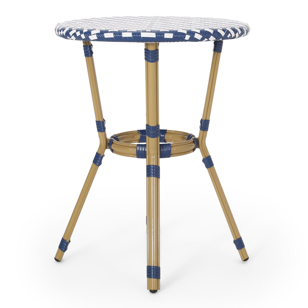 Outdoor Aluminum 3 Piece French Bistro Set