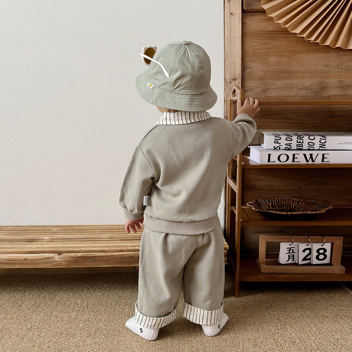 Autumn Clothing Set For Toddlers Top And Pants