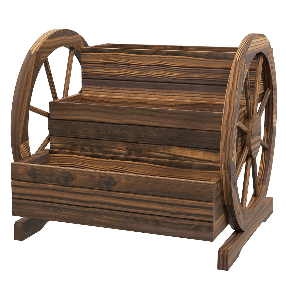 Outsunny 3-Tier Raised Garden Bed Planter