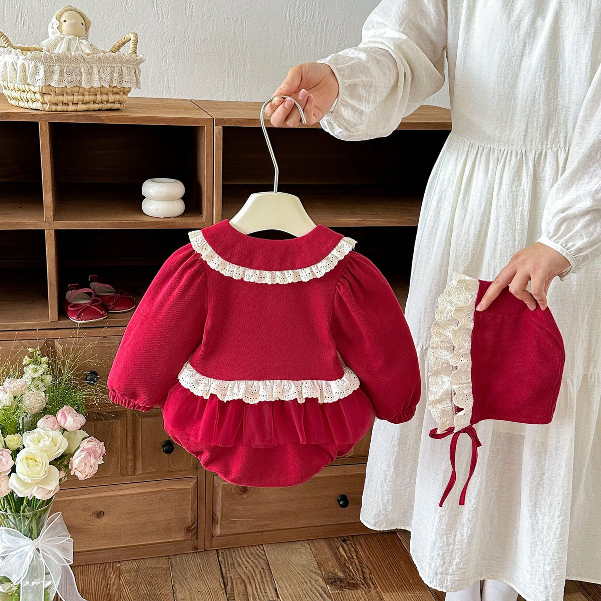 Spring And Autumn Long-Sleeved Baby Onesie