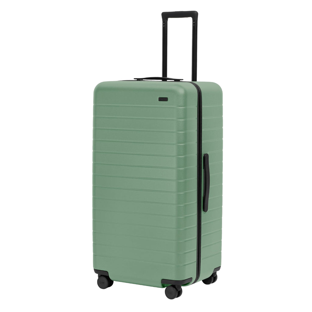 Away Trunk Checked Luggage, 31-inch Lightweight Hardside Spinner Suitcase