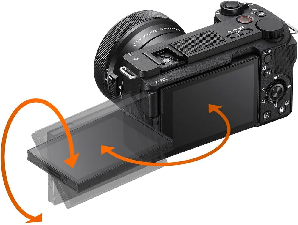 Sony ZV-E10 II Mirrorless APS-C Vlog Camera w/ 16-50mm Lens Black Bundle