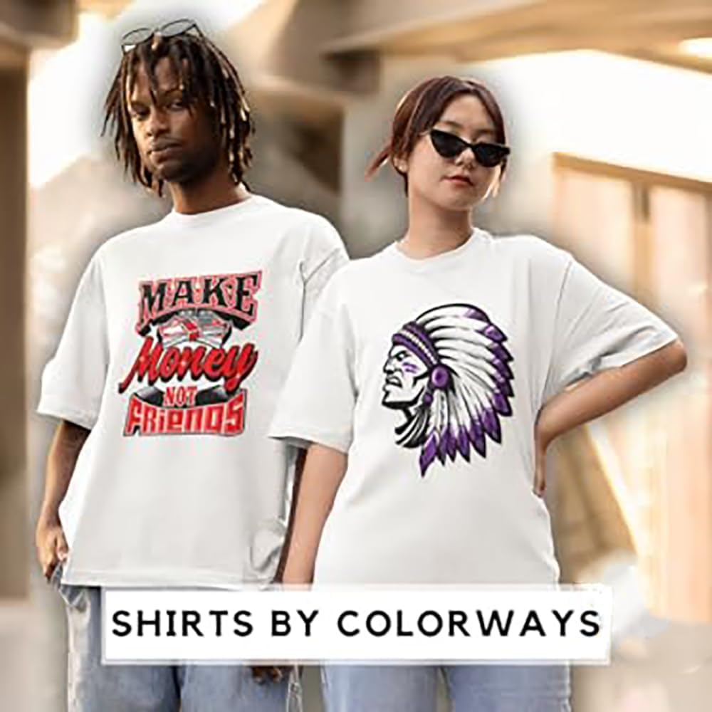 SNELOS Sneaker Matching Graphic Tee for Men Cotton Streetwear T Shirt Casual Everyday Top