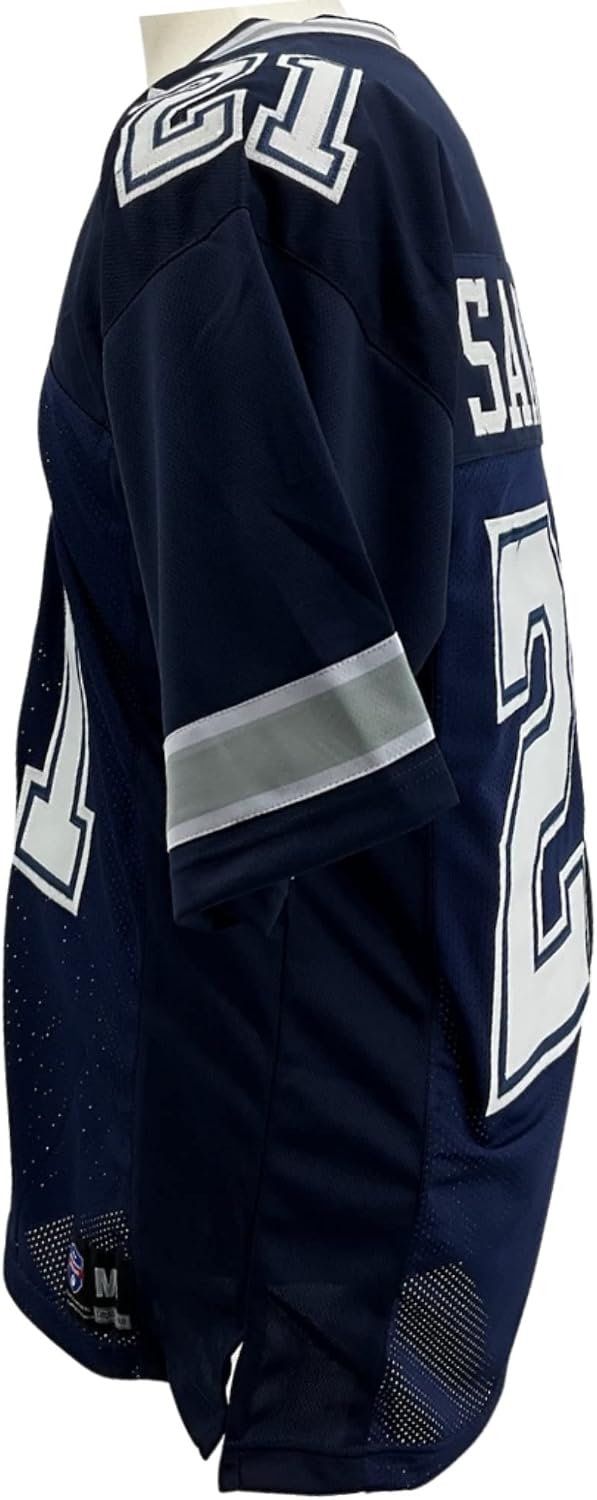 Deion Sanders Jersey Navy Blue Dallas | Unisex Adult Sizes S-5XL Unsigned Custom Sewn Stitched