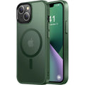 Entronix [Magnetic] Case Compatible with iPhone 15 - Translucent Frosted Matte