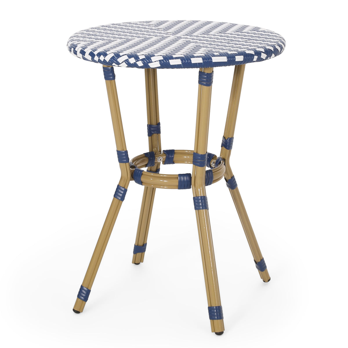 Outdoor Aluminum 3 Piece French Bistro Set