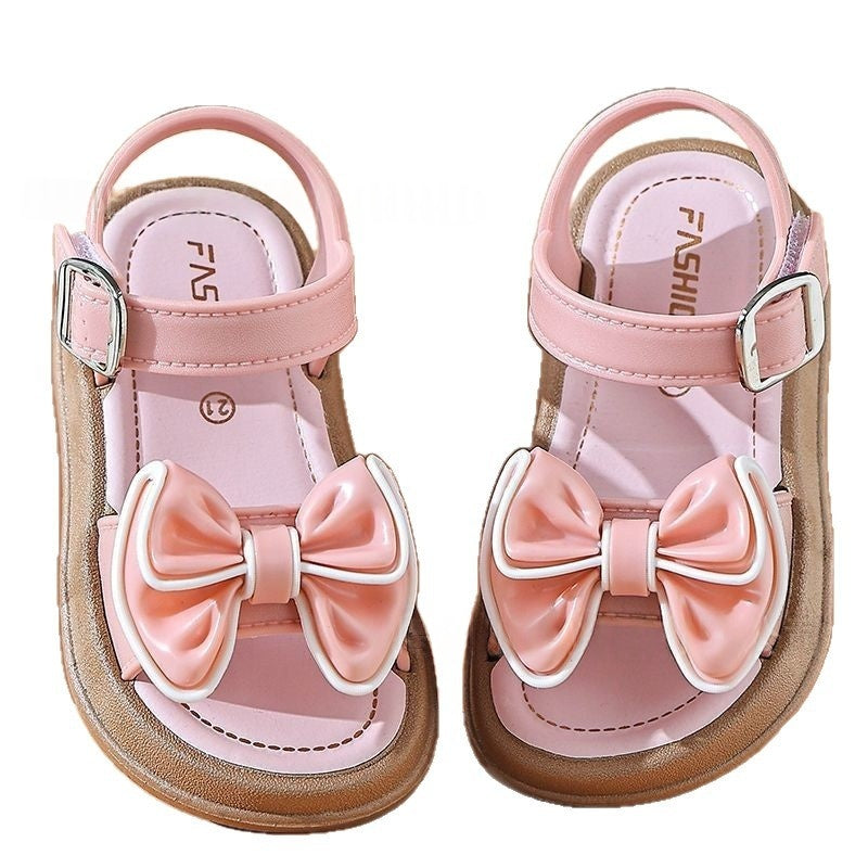 Childrens Fashionable Casual Flat Sandals For Girls