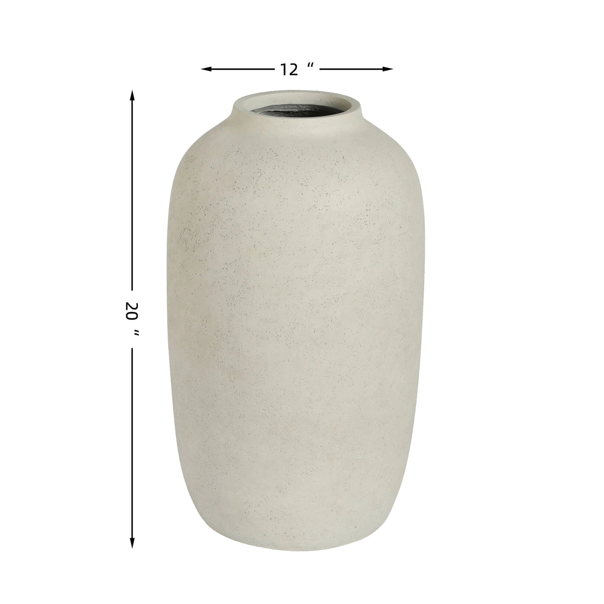 Large Round Concrete Planter
