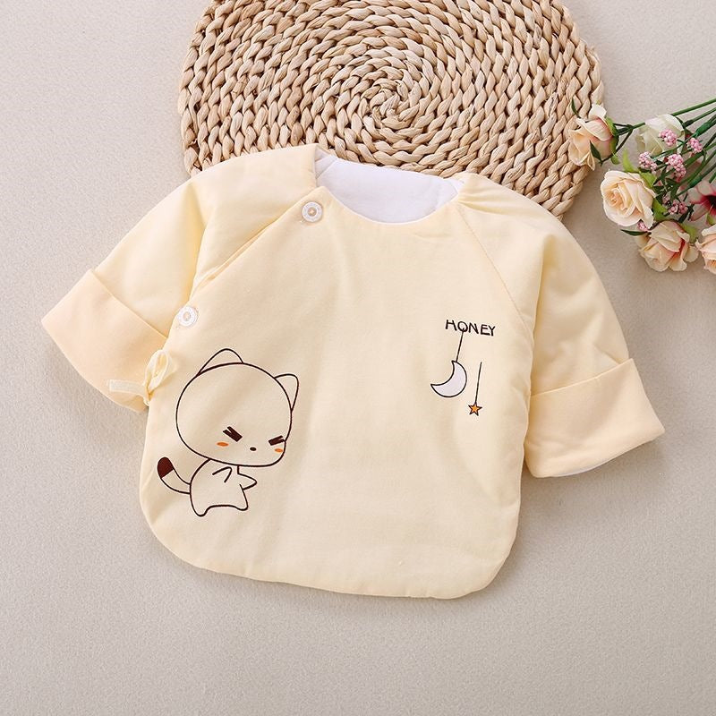 Newborn Thin Cotton Half-back Cotton