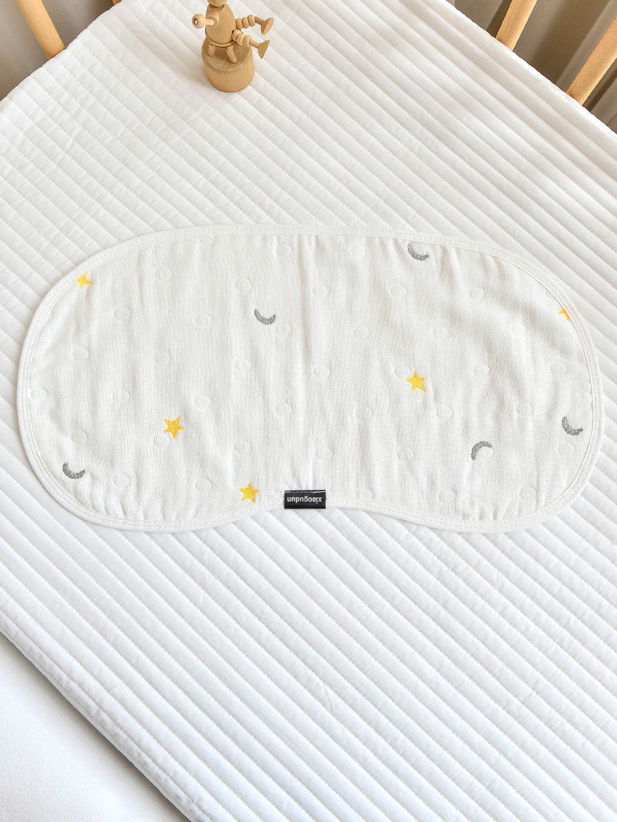 Baby Burp Cloth Shoulder Towel Gauze Pillow And Bib