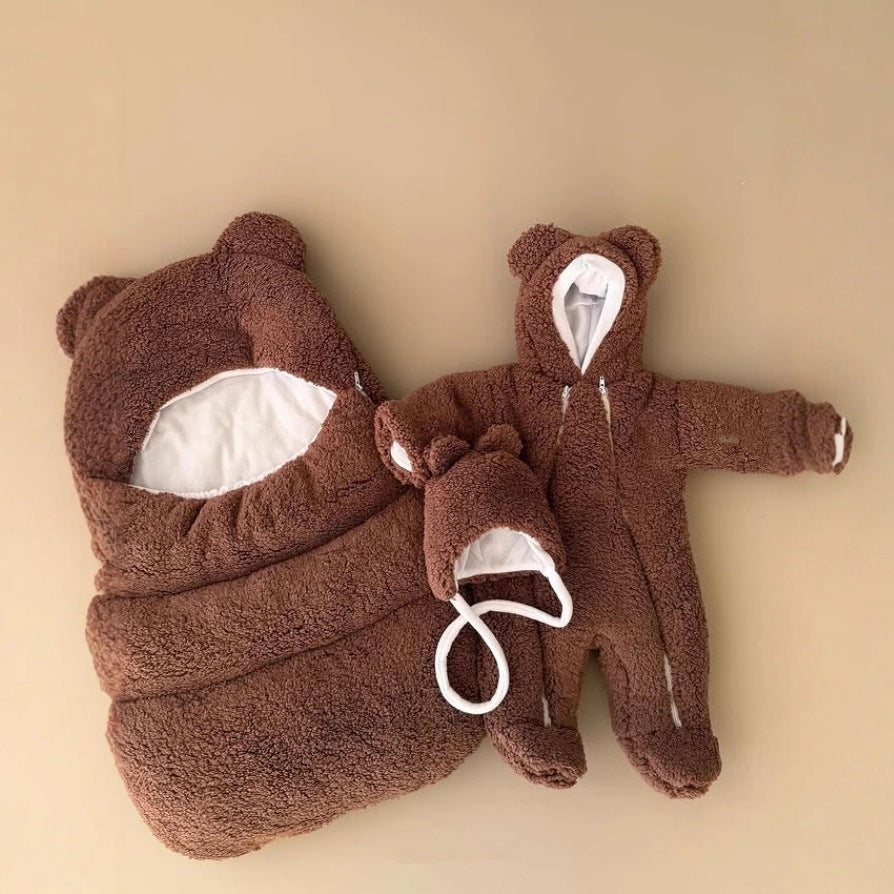 Infant And Toddler Onesie With Footed Design