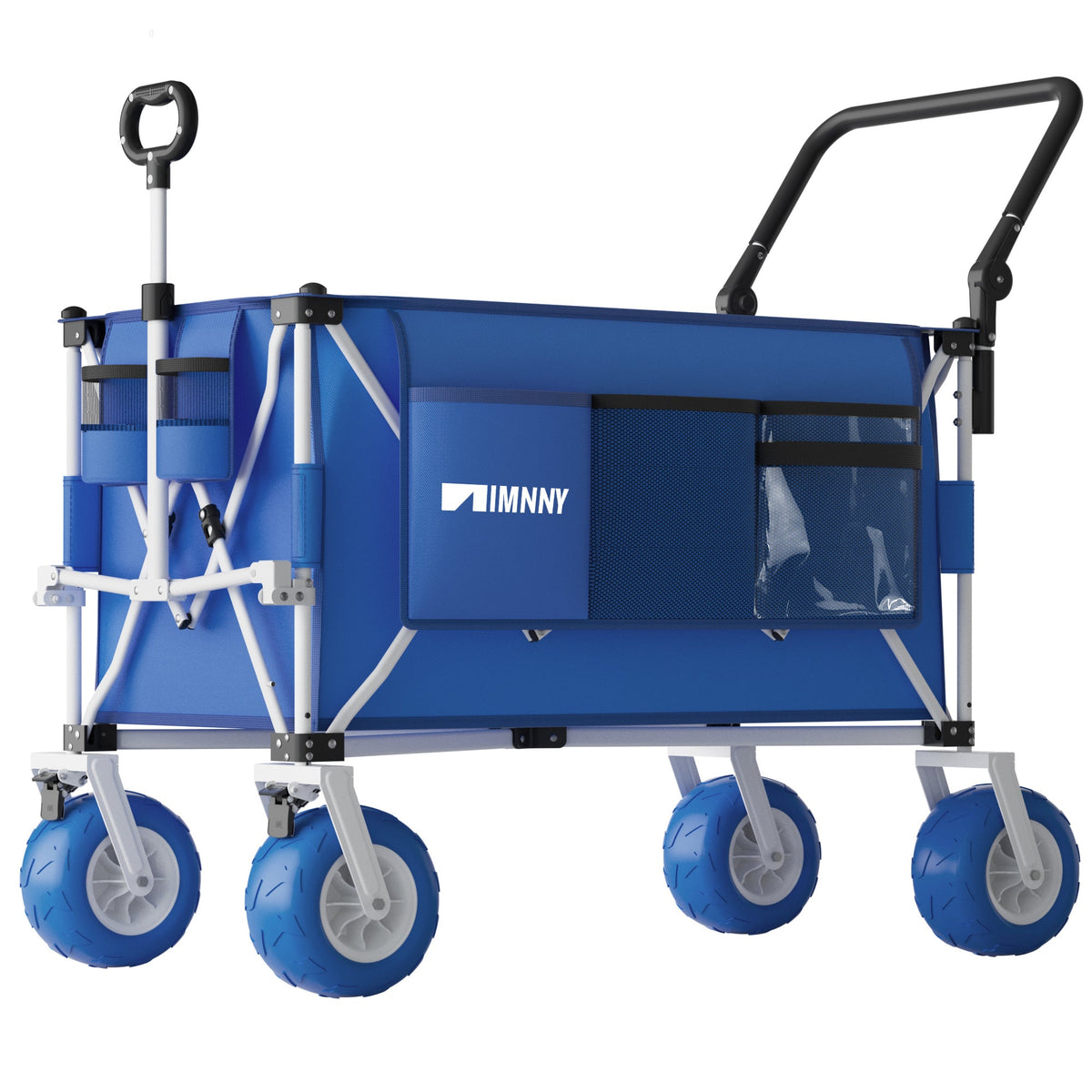 Multi-Functional Push-Pull Folding Wagon Cart