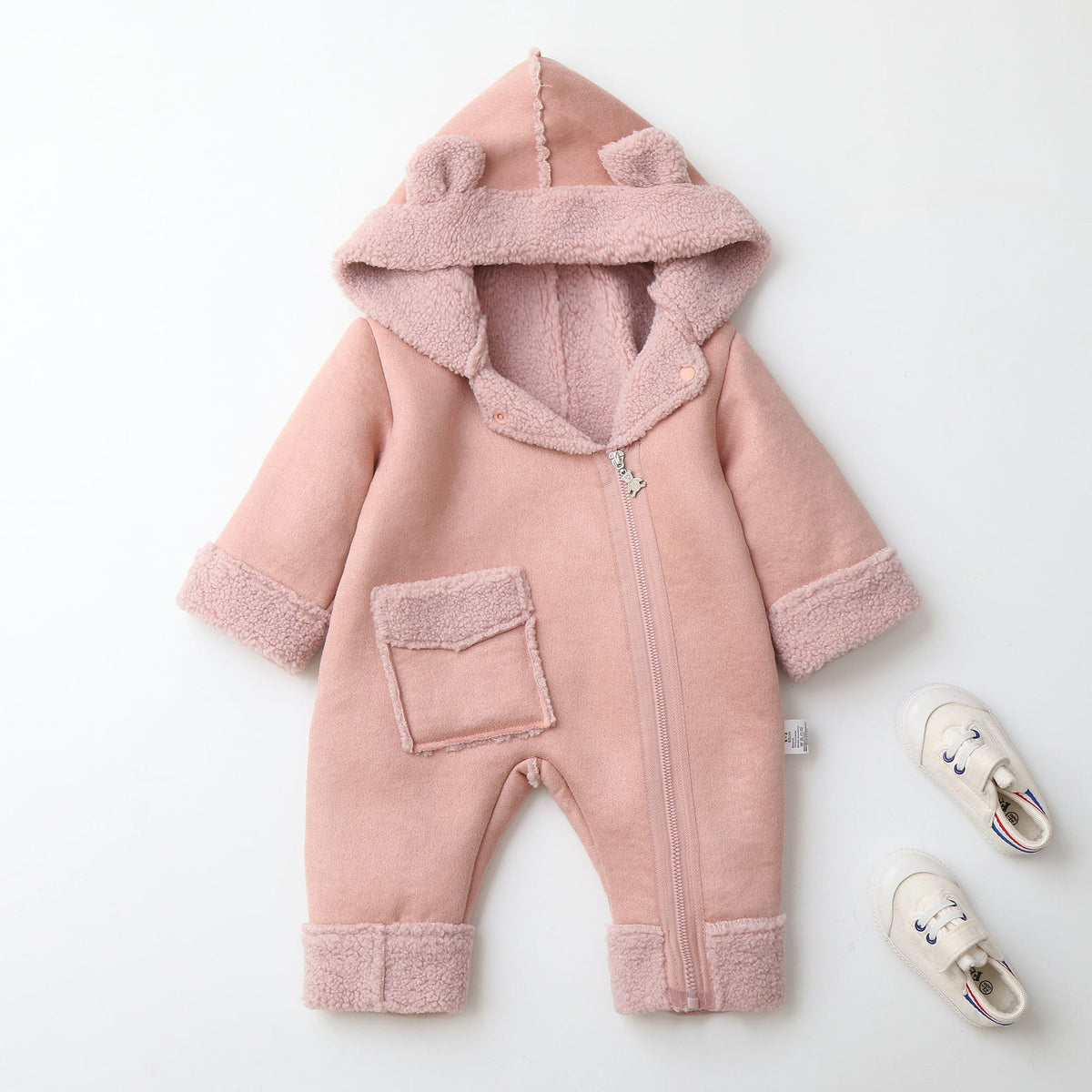 Winter Infant Fleece-lined Jumpsuit Baby