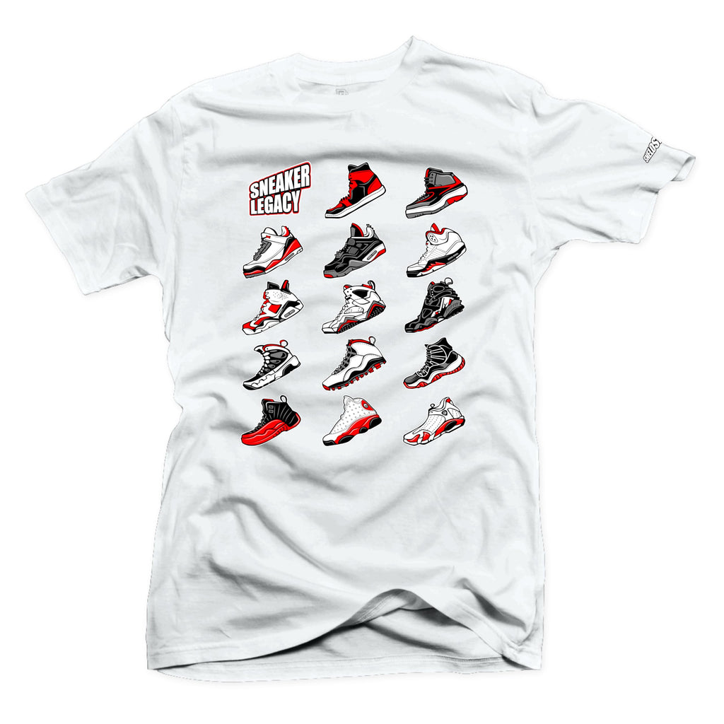 SNELOS Sneaker Matching Graphic Tee for Men Cotton Streetwear T Shirt Casual Everyday Top