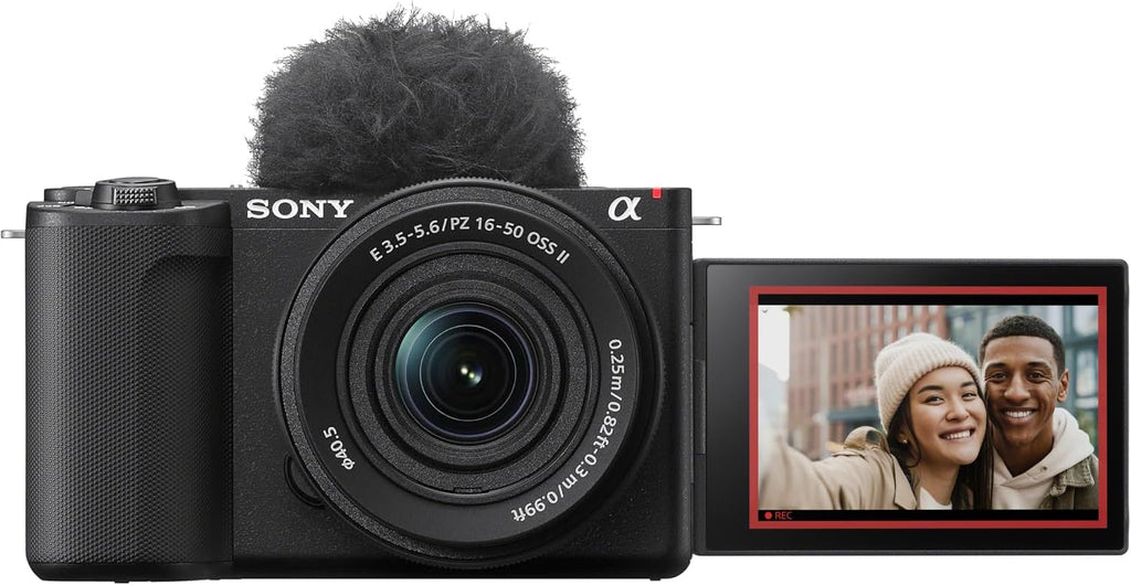 Sony ZV-E10 II Mirrorless APS-C Vlog Camera w/ 16-50mm Lens Black Bundle