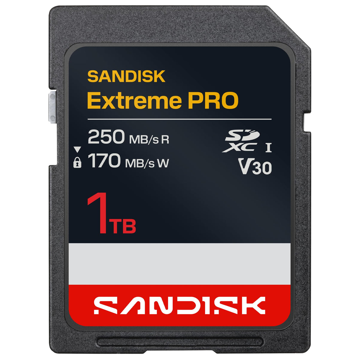 SANDISK 2TB Extreme PRO SDXC UHS-I Memory Card - Up to 250MBs - C10, U3, V30, 4K UHD, SD Card - SDSDXXD-2T00-GN4IN