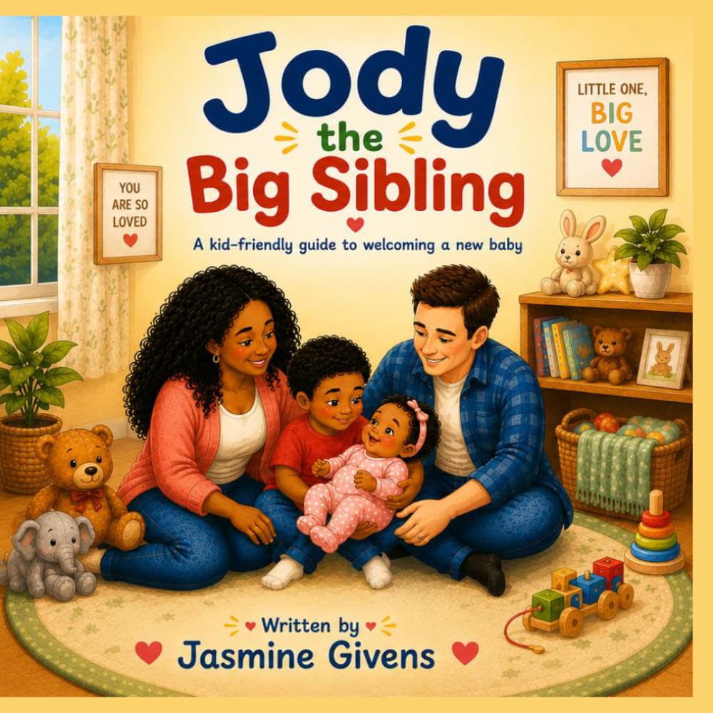 Jody the Big Sibling: A gentle kid-friendly guide to welcoming a new baby