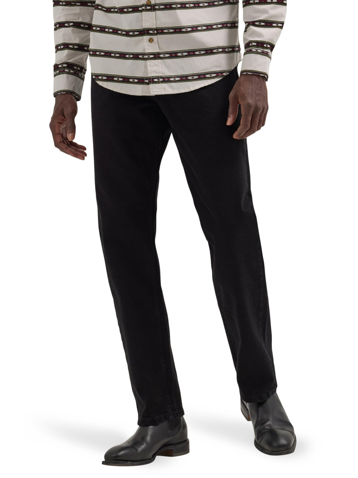 Wrangler Mens Men's Free-to-Stretch Relaxed Fit Jean