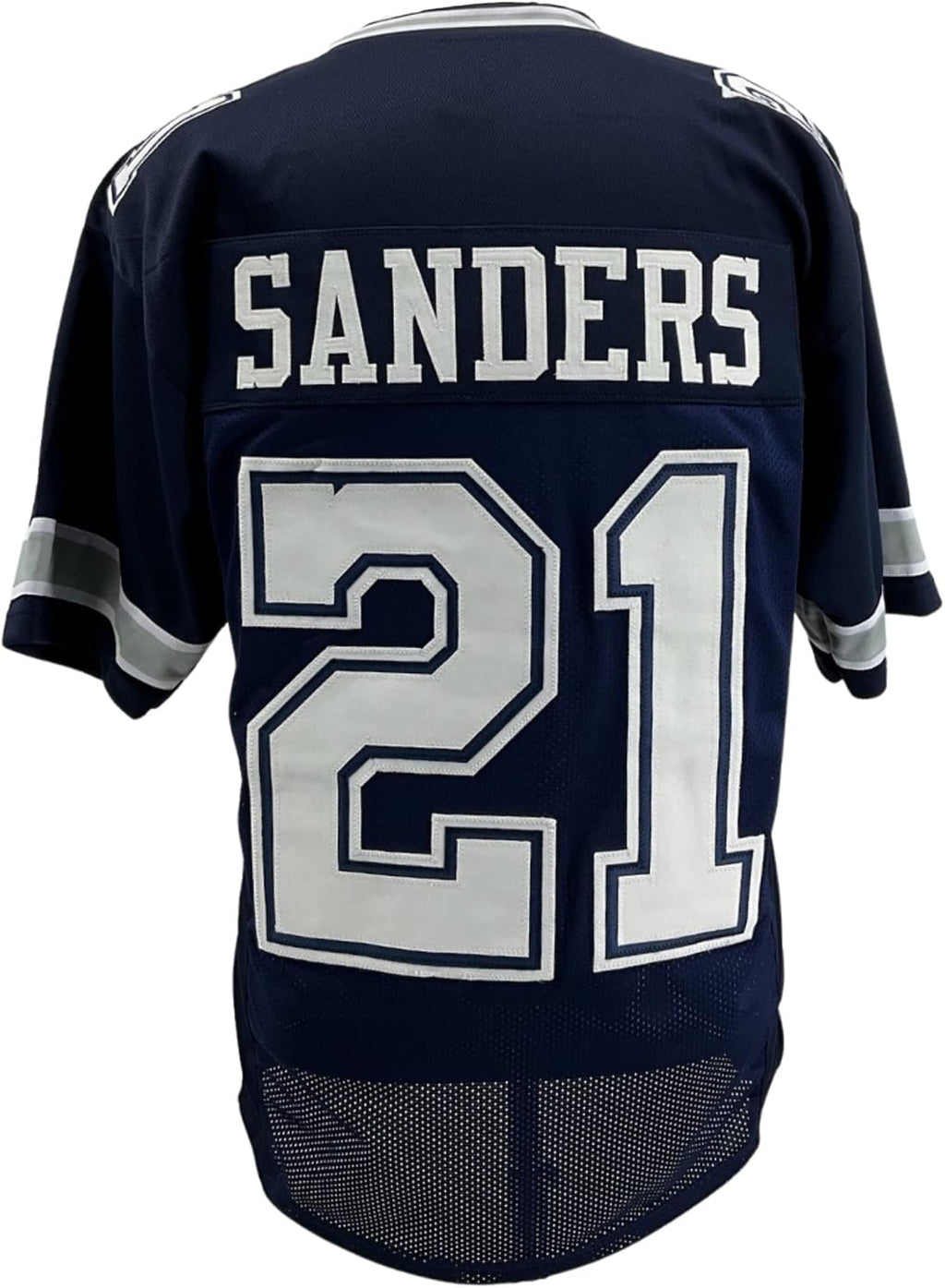 Deion Sanders Jersey Navy Blue Dallas | Unisex Adult Sizes S-5XL Unsigned Custom Sewn Stitched
