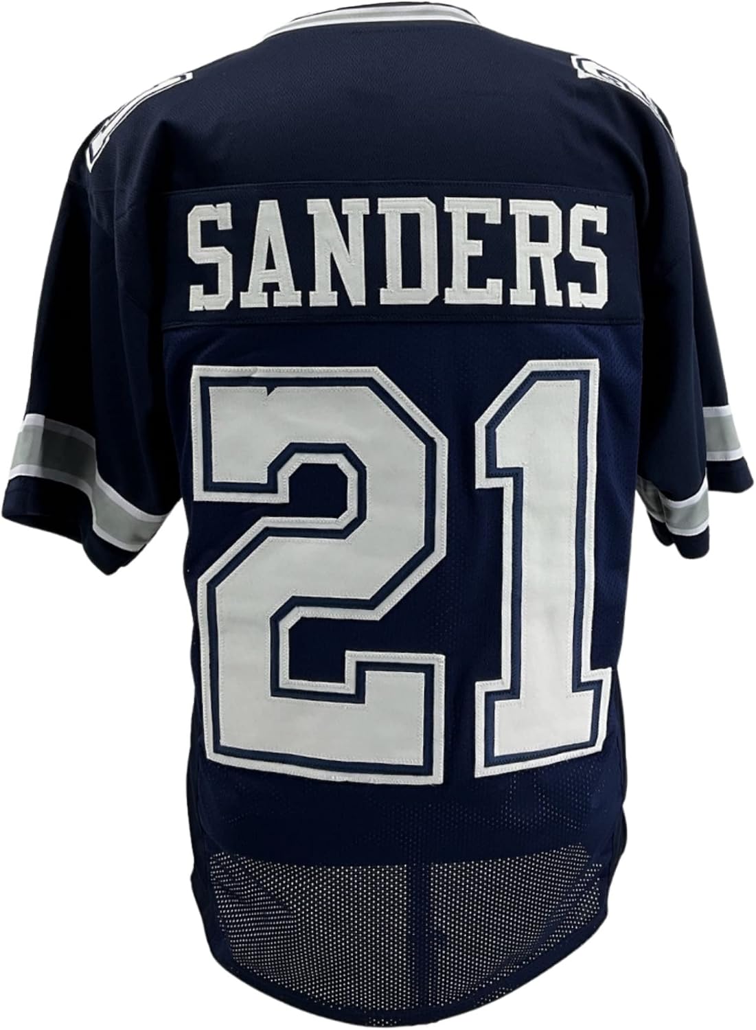 Deion Sanders Jersey Navy Blue Dallas | Unisex Adult Sizes S-5XL Unsigned Custom Sewn Stitched