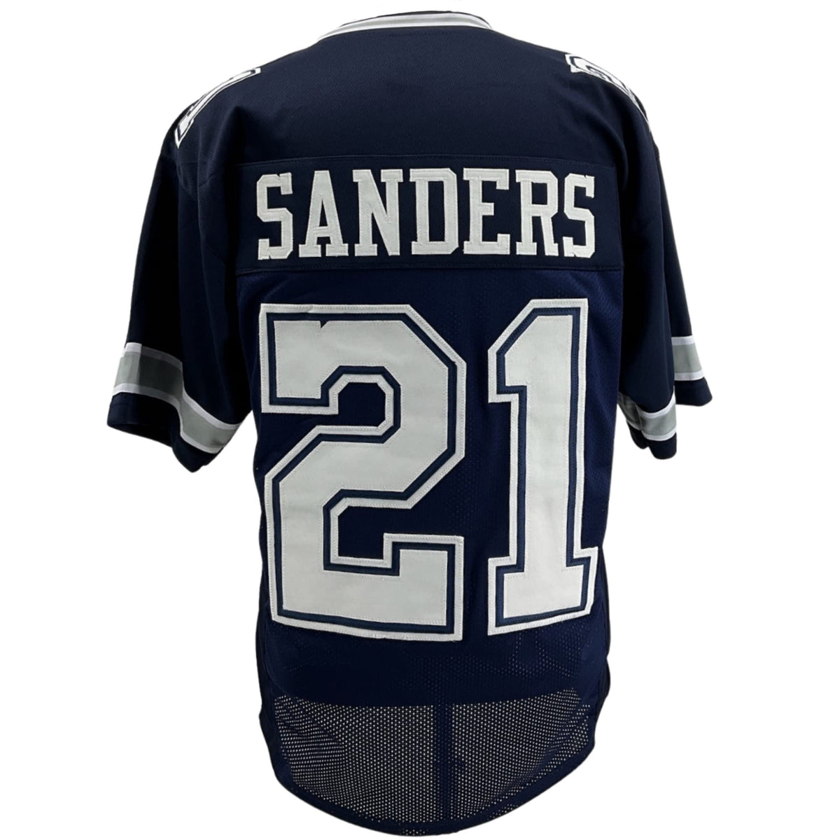 Deion Sanders Jersey Navy Blue Dallas | Unisex Adult Sizes S-5XL Unsigned Custom Sewn Stitched